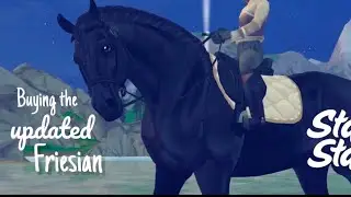 Buying The Updated Friesian! Star Stable NEW December 2020 300 SC Code! Honest Opinion on Friesians!