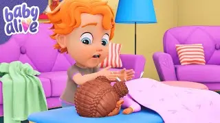 Journée spa relaxante pour les bébés 👶 Famille Enfants Dessins animés 💖 Baby Alive Officiel