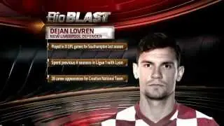 Liverpool sign Dejan Lovren for £20 million NOV 28