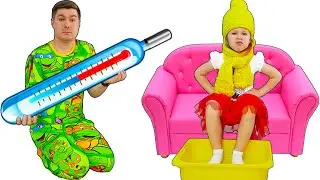 Ева притворяется что заболела