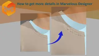 How to get more wrinkle detail in Marvelous Designer