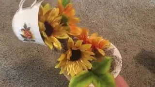 Current Craft Project with Tea Cup!!