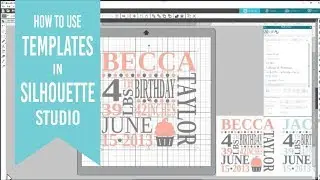 Templates in Silhouette Studio