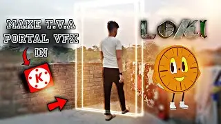 make T.V.A Loki portal VFX in kinemaster|| 