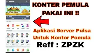 KONTER PEMULA PAKAI INI !! Aplikasi Server Pulsa Paling Rekomendes || Transaksi Super Cepat !!