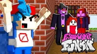 A HISTÓRIA DE BOYFRIEND! EP.1 - Minecraft Friday Night Funkin