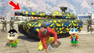 GTA 5: FRANKLIN AND SHINCHAN STEALING 