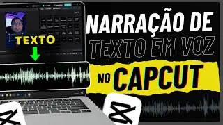 COMO TRANSFORMAR LEGENDA DE TEXTO EM VOZ PELO CAPCUT PC!!! 