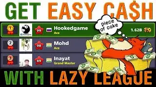 Easy Cash with Lazy League. How many cash to Level 100 for free?