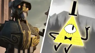Super Tactical Droid w/ Bill Cipher's voice (Star Wars + Gravity Falls)
