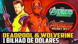 Deadpool & Wolverine bate 1 BILHÃO, o que a MARVEL VAI FAZER?