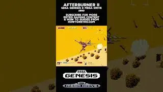 Sega Genesis Classics - Afterburner II #howtoretro #retrogaming #emulator #sega #genesis #megadrive