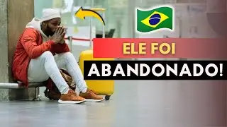 O RAPAZ QUE FOI ABANDONADO NO AEROPORTO DO BRASIL 🇦🇴🇧🇷