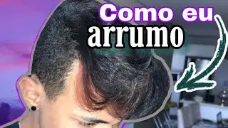 COMO FAZER TOPETE MASCULINO COM SECADOR - Kevin Marques