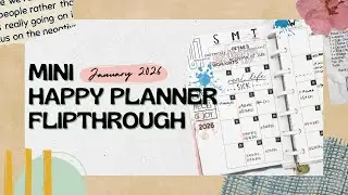 Mini Happy Planner Setup and Flipthrough