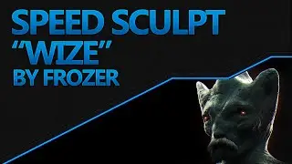 Speed Sculpt: "WIZE", by Frozer!