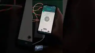 Testing The USB Type-C Charging and Data Cable With Flowing RGB Lights