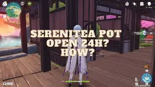 How to enter other player's Serenitea Pot when they are offline [#genshinimpact]