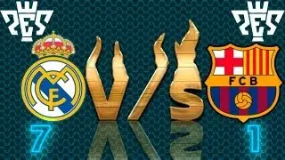 PES 2012 PC [UEFA Champions League][Real Madrid Vs.Barcelona] Alevín (7-1) [HD]