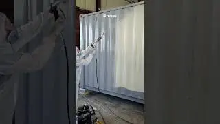 Грунтовка модульного дома из контейнера