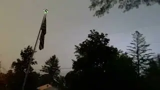 Extreme Supercell Begins to move away!