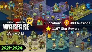 Dead Ahead: Zombie Warfare - Full Episode 1 Complete Location 1~8 💀 DAZW v3.x~v4.1 (2021~2024)