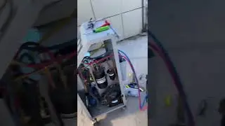 Air conditioning repair on a Volkswagen Polo 