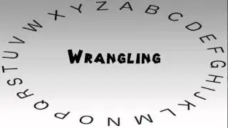 How to Say or Pronounce Wrangling