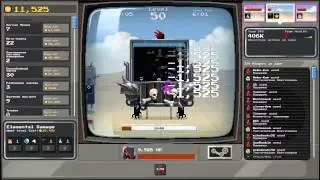 Битва с боссом чудовищной игры Steam 50 уровень (Первый день)