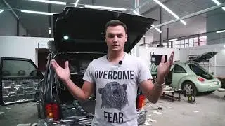 ШумоВиброизоляция Нивы 4x4 и установка акустики в бюджете 55 000.