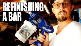 Refinishing a Bar - (Building Charles James) Ep 04