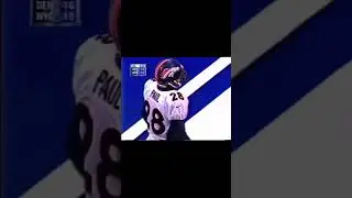 Amani toomer 37 yard game winning TD vs broncos 1998 #nfl #newyorkgiants #amanitoomer