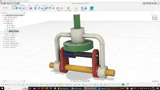 Fusion 360: Meccanismo Oscillante (cinematica)