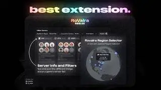 [NEW] The BEST & Newest Roblox Extension | Rovalra Extension