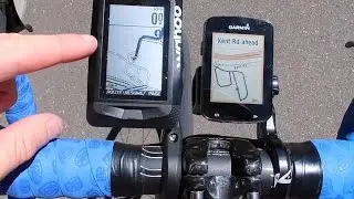 Wahoo Elemnt vs Garmin Edge 820: Maps and Basic Navigation