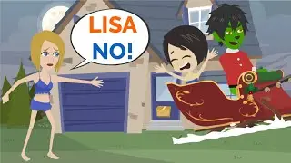 Grinch DESTROYS Christmas! | Basic English conversation | Learn English | Like English
