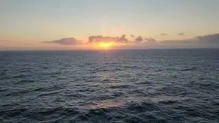 2 Minute Ocean Sunset On A Cruise