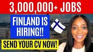GOOD NEWS! LAND FINLAND IN 3 WEEKS! HURRY AND SEND YOUR CV