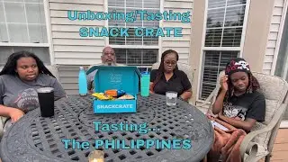 SNACK CRATE Unboxing and Tasting #seasonedbeautiesunboxing #snackcrate #philippinesnacks