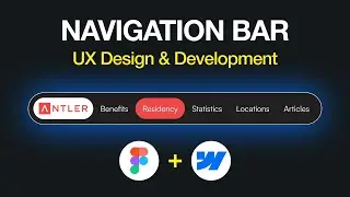 Building a 'Bottom' Navigation Bar with Figma & Webflow (New UX Design Trend)