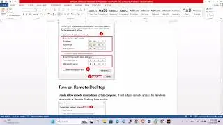 Window server 2022 post installation configuration