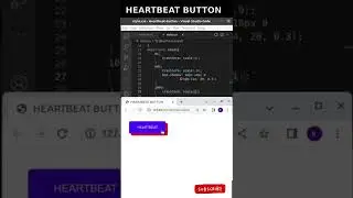 How To Create A Heartbeat Button Animation With CSS | 