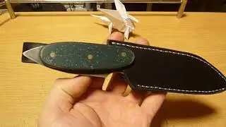 Нож "Орк" из пилы. Knife "Orc" is made from a saw blade.
