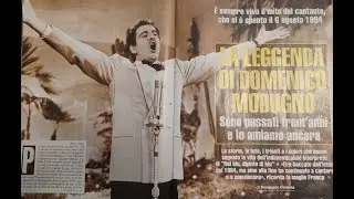 Trent'anni fa, nel 1994, ci lasciava Domenico Modugno (da "Dipiù Estate" 2024).
