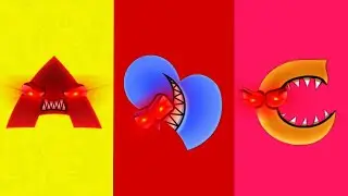 Alphabet Only he is evil  Alphabet Lore  ABC SONG