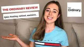 THE ORDINARY REVIEW EN ESPAÑOL Q&A : PEELING SOLUTION, RETINOL, NIACINAMIDA, AZELAICO, BUFFET ...