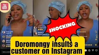 Doromongy attacking a customer on Instagram 😳 #doromongy