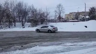 Dodge avenger winter drift