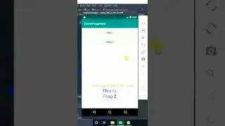Fragment in Android studio | Switch Fragment on button click Android Tutorial 