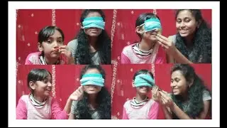 Smell & Guess Challenge || Blindfold Challenge || Mom and Daughter Duo